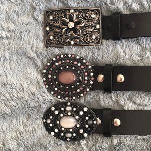 Belts with gorgeous buckles ✨